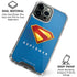 Superman 2025 Classic Superman Shield Emblem iPhone 15 Pro Clear Case